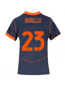 Inter Milan Nicolo Barella #23 Replika Tredje Kläder Dam 2025-26 Kortärmad